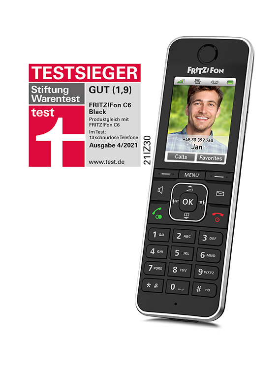 FRITZ!Fon C6 - Internet in Dresden einfach und zuverlässig